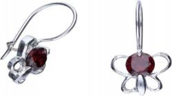 Lovrin Ezüst női fülbevaló 925 pillangó cirkóniákkal 1, 70g látványos ezüstből (Lovrin 46128)