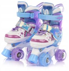 meteor Állítható Görgős Korcsolya Gyerekeknek Meteor Mermaid S 30-33 Led kerekekkel, 100 kg-ig (16970)