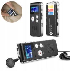 Professzionális Mini Diktafon 8GB Hangérzékelés Egyszerű Kezelés Pl Menü (MsTechon)