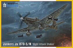 Special Hobby 72458 1: 72 Junkers Ju 87D-5/N/D-8 Éjszakai Támadó Stukák