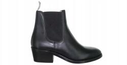 Marc O'Polo Női bokacsizma Marc O'Polo fekete bőr bebújós 38-as (14215101990)