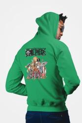  D&b Unisex Hoodie ZIPMO00038 One Piece Zöld-Méret L