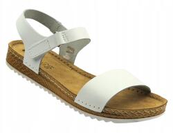 Inblu Bőr Szandál Fehér Inblu VO-2U Valódi Bőr Könnyű Tépőzáras (VO00002U.001)