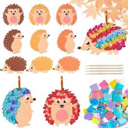  Őszi Dekorációs Sündisznó Diy Készlet Gyerekeknek, 9 Darabos (B0DCZ4NZDM)