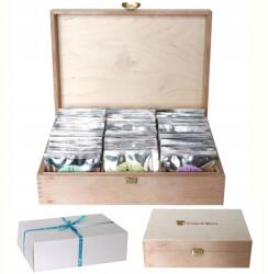 Cup&You Nagy Elegáns szép teásdoboz 60db-os apu anyukájának ajándék