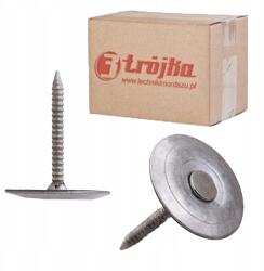 Trojka Papírlemez Rögzítő Gyűrűs Szeg Alátéttel 3 x 25 mm Csomagolás 1kg (GPPBO 3.0X25 PO 1KG)