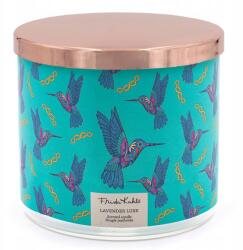  Frida Kahlo illatgyertya üvegben Lavender Luxe 400 g levendula praliné (4262399021141)