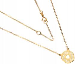 Lovrin Arany nyaklánc 585 geometriai medállal 1, 01 g divatos női minta 14k (Lovrin 43904)