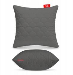 Softimi Antiallergén Párna 40X40 CM Szürke Steppelt Cipzáras Alvópárna (PILLOW-40X40-GRAY)