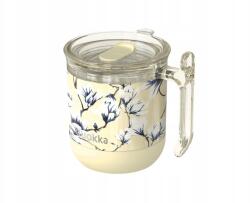 QUOKKA Wave Smartgrip, Rozsdamentes termobögre Spring Dawn, 260ml, 40271 (40271)