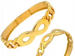 Lovrin Arany, áttört gyűrű végtelen motívummal, 585 14k, 0.85g, 12-es méret (50755364)