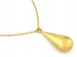 Lovrin Ezüst nyaklánc női 925 aranyozott csepp alakú 2.44g méret 45 divatos (63521429)