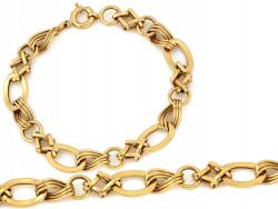 Lovrin Exkluzív, 585-ös arany (14 karátos) karkötő nagy, egyedi szemekkel, 7, 27g, R20 (58802576)