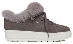 Geox Női bokacsizma Geox Kaula sötétszürke bőr vízálló bélelt 36 (D84AWA00022C9002)