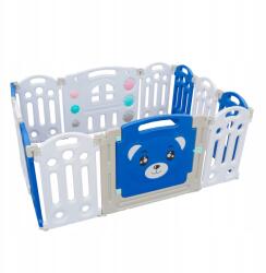 Aga4Kids Gyerek műanyag járóka 120x180x64 cm Kék (DS4101-BLU)