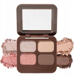 Everybody London Vintage Rose négyszínű szemhéjpúder paletta tükörrel (EVR0101)