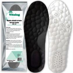 Vitolog Puha Habos Talpbetét Cipőbe, Lengéscsillapító, Sarokcsonti Fájdalomra, Láb Fájdalomra 39-40 (na płaskostopie przeciwpotne na bolące stopy)
