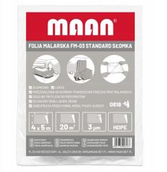 Maan Festőtakaró fólia FM-03 Standard Szalma 4 x 5 m (1 Vékony) Maan (0818)