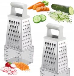 Tescoma Színes, Négyoldalú Konyhai Reszelő Mértékpalásttal, Rozsdamentes Acélból Tescoma (643788.00)