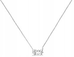 Lovrin Ezüst nyaklánc 925 a szerencséért, "good luck" elegáns, divatos minta, ajándék (Lovrin 69212)
