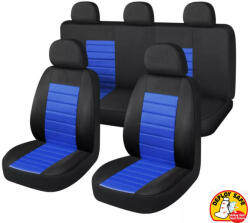  VOLKSWAGEN LUPO 1198 9 részes 2HELYEN osztható - Légzsákos univerzális üléshuzat szett -kék-fekete 203-6BBL-AZ (AL-01198LUPO)