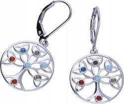 Lovrin Női ezüst fülbevaló 925-ös, életfa motívummal, 3, 73g, látványos ezüstből (Lovrin 46942)