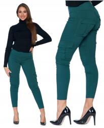 Moraj Modellező Push-up Nadrág Női fenék zöld zsebekkel Moraj S