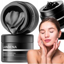 Lanbena Peel-Off Maszk Mitesszerekre, Pórusokra, Fekete Pontokra, Aktív Szénnel Tisztító (Maska Na Zaskórniki Oczyszczająca)