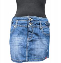 Esprit Mini Szoknya Stílusos Farmer Szoknya Strapabíró Kék 36-os Méret (UB000263)