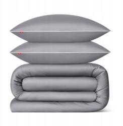 Softimi Szatén Ágyneműhuzat Garnitúra 160X200 2 Db 70X80 Párnahuzat, 100% Pamut Ágynemű (BEDDING-SATEEN-160X200+2X70X80-01-25)