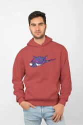 D&b Unisex Hoodie AN00009 Pokemon Halványpiros-Méret 3XL