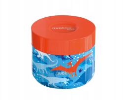 QUOKKA Whim, Dinosaur rozsdamentes termosz ételtartó, 360ml, 40096 (8412497400966)