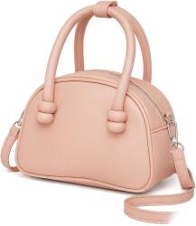  Női mini rózsaszín kézitáska - elegáns, válltáska és kézitáska, Pu