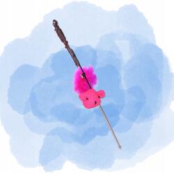 Dingo Játék Horgászbot Macskáknak Egérrel Rózsaszín (21178)