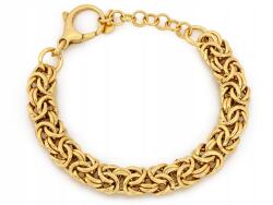 Lovrin Ezüst karkötő 925 aranyozott unisex király 16.73g 20-as méret (62218168)