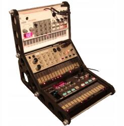  Három modul Korg Volca rögzítő állvány (KORG VOLCA SAMPLE)