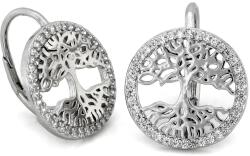 Lovrin 925-ös ezüst fülbevaló cirkóniával, szerencsefa mintával, márkás, anyukáknak (44239941)