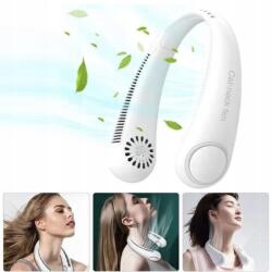  Macskás nyakba akasztható hűtőventilátor, A206-os modell, fehér (A206)