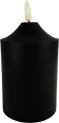 Cortina Led gyertya Cortina 13, 8 cm Időzítő funkcióval |Dekoratív elemes gyertya (19/21/YZE BLACK)