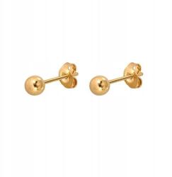 Lovrin Arany fülbevaló női 585 golyókkal 3.80 mm 14k kő nélkül ajándékba (61126342)