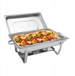  Ételmelegítő Büfé Kiszolgáló Rozsdamentes Acél Chafing Edény (Food Warmer Buffet Server)