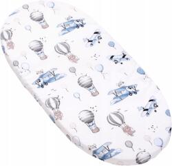 Jukki Lepedő Gumival Gondolához És Bölcsőhöz 80X40CM (5904506810765)