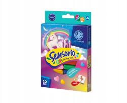 ASTRA Sensorio Kids Unicorn modellező massza (levegőn száradó gyurma), 10 szín, 33612402 (336124022)