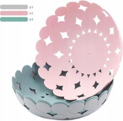 3 darabos dekoratív, többfunkciós színes gyümölcskosár szett (B0D2VXK4ML)