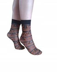 PREDA Mintás női harisnyanadrág Preda 20 Den (5900898076)