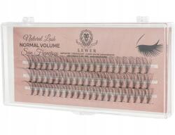 Lewer Szempillabundák San Francisco Normál Volume 12mm Természetes Selyem (San Francisco 12mm)