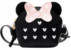 EdiBazzar Mini Egérke Masnis Táska Lányoknak fekete válltáska gyerekeknek pánttal (5904555951587)