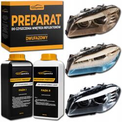 Auto Gamma Fényszóróbelső tisztító készítmény kétfázisú szett