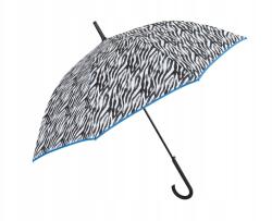 Perletti Női automata esernyő Zebrato kék szegéllyel, 26164 (26164/CER)