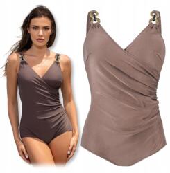 Ercole Női Egyrészes Fürdőruha 52 6XL Monokini Plus Size Méret (Strój kąpielowy jednoczęściowy damski E1-Y)